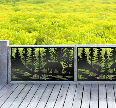 Bear Family Privacy Panel