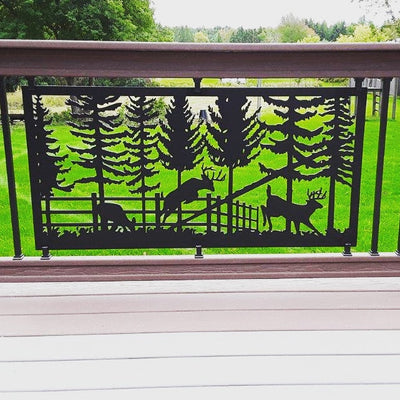 Deer Joy Privacy Panel