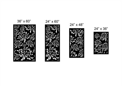 Dahlias Privacy Panel