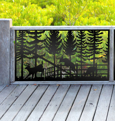 Deer Joy Privacy Panel