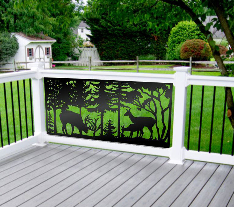 Deer Family Privacy Panel