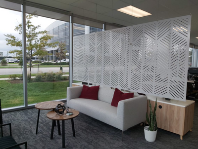 Modern Lines Decorative Privacy Panels