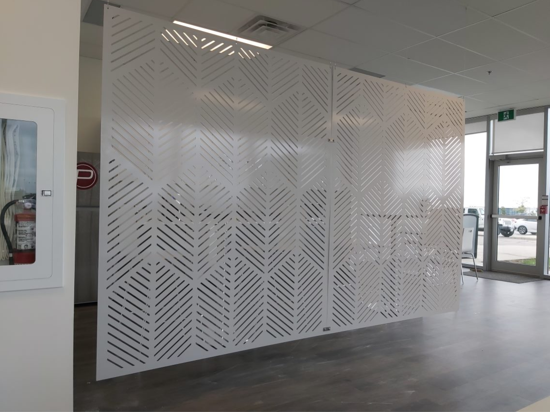 Modern Lines Decorative Privacy Panels