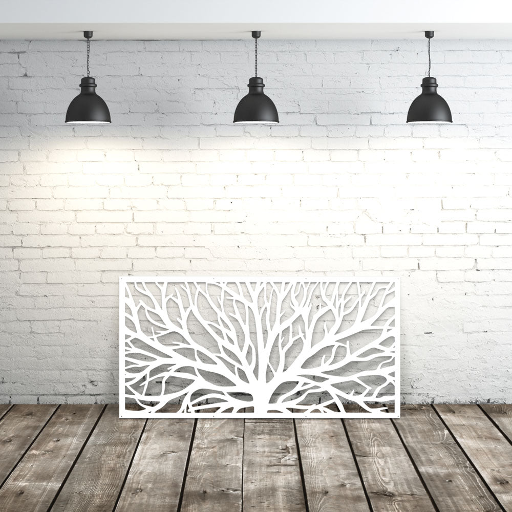 Tree Trunk Privacy Panel