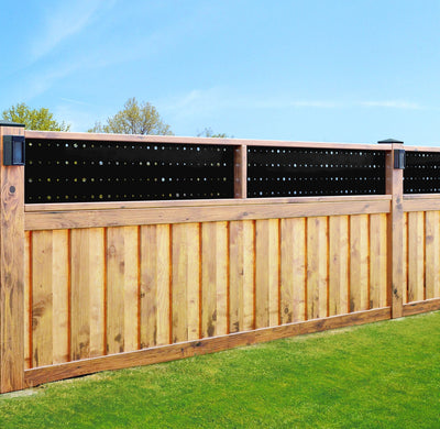 Cosmic Glow Fence Topper