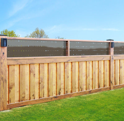 Cosmic Glow Fence Topper