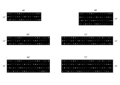 Cosmic Glow Fence Topper