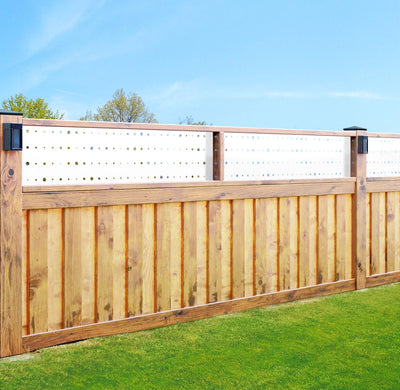 Cosmic Glow Fence Topper