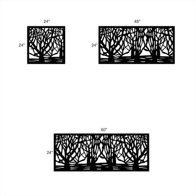 Forest Vines Privacy Panel