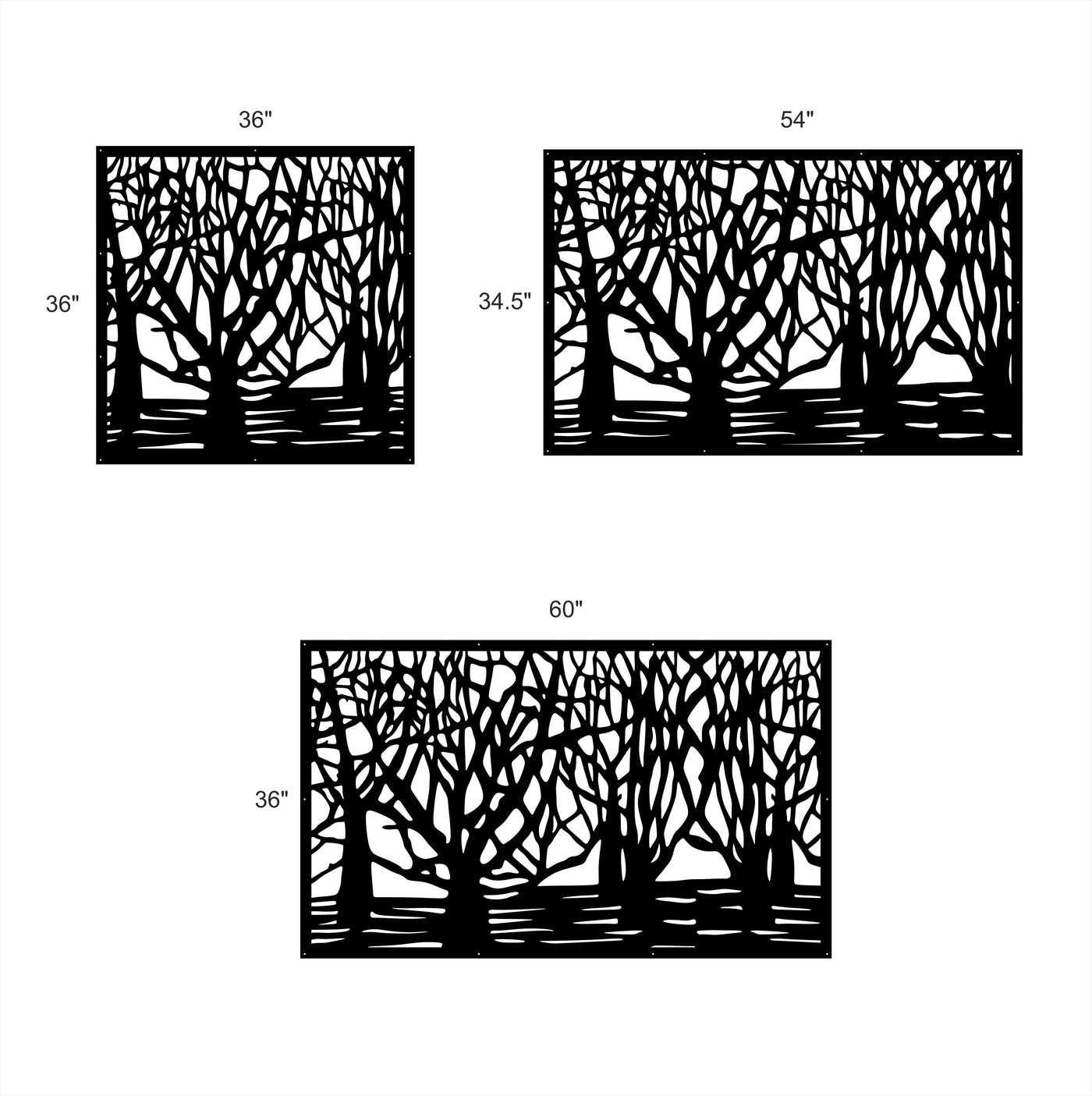 Forest Vines Privacy Panel