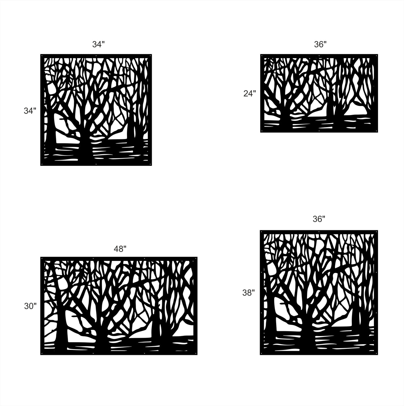 Forest Vines Privacy Panel