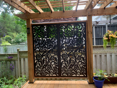 Meadow Flowers Privacy Panel