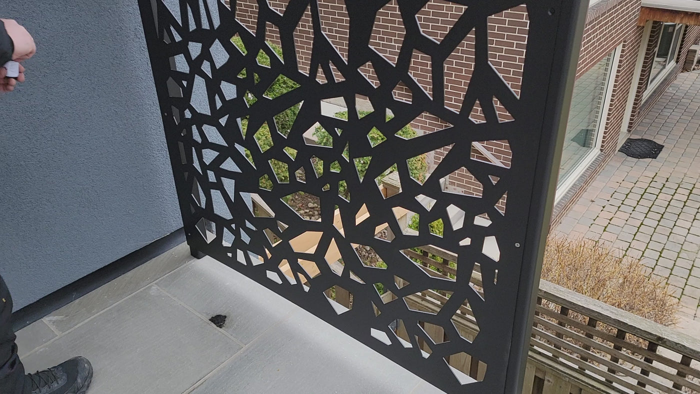 modern style 4 privacy panel