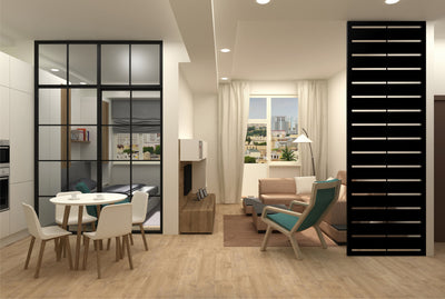 Modern Stripes Style 1 Privacy Panel
